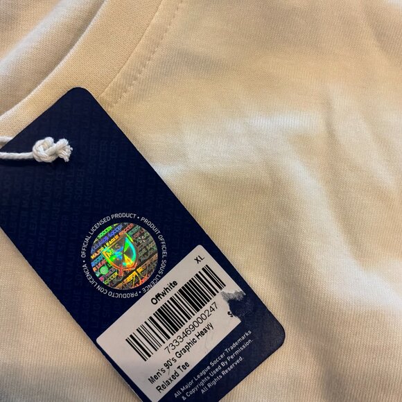 NWT Men's Austin FC 90's Heavyweight relaxed T-Shirt size XL - Picture 6 of 10